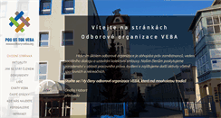 Desktop Screenshot of odbory-veba.org